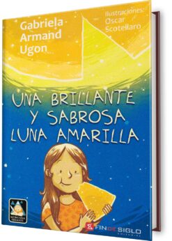 Una brillante y sabrosa luna amarilla