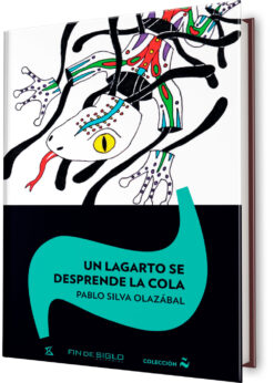 Un lagarto se desprende la cola