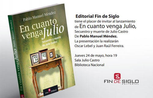 En cuanto venga Julio - Invitación