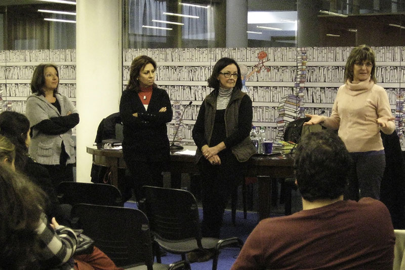 Fotos de la charla de Grupo Botadá en la Biblioteca Nacional (click para ampliar)
