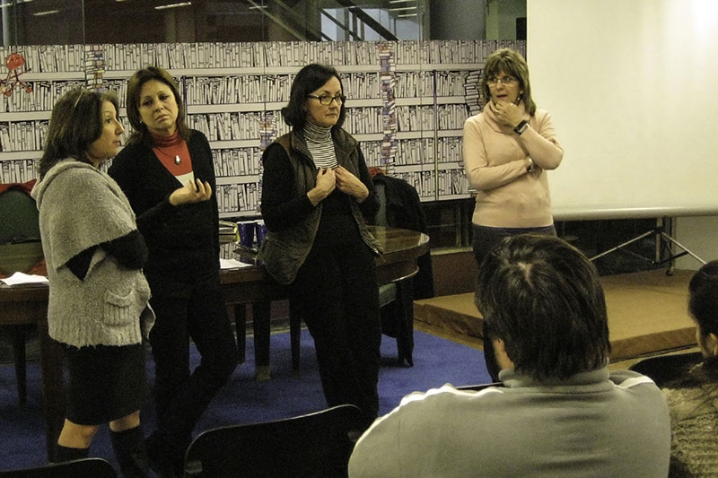 Fotos de la charla de Grupo Botadá en la Biblioteca Nacional (click para ampliar)