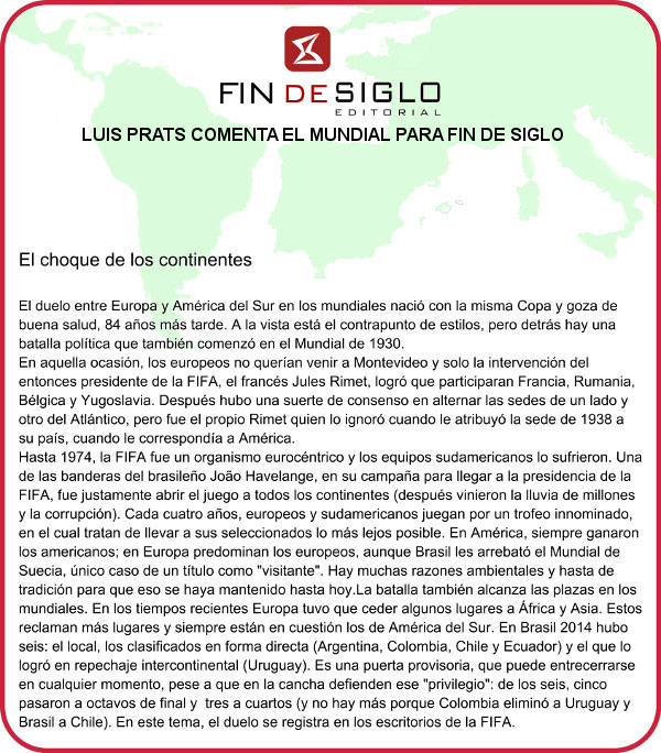 El choque de los continentes
